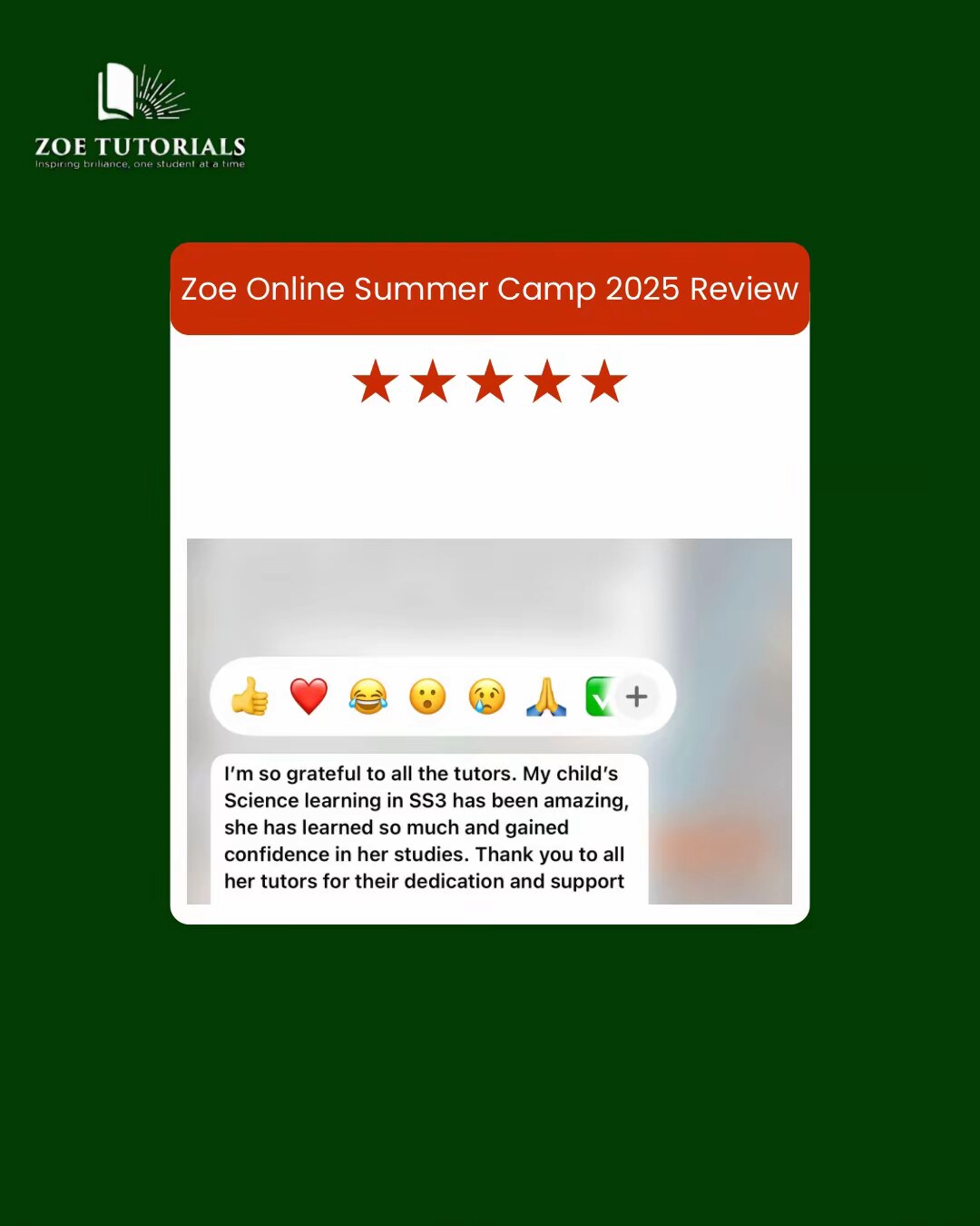 Parent review screenshot 4
