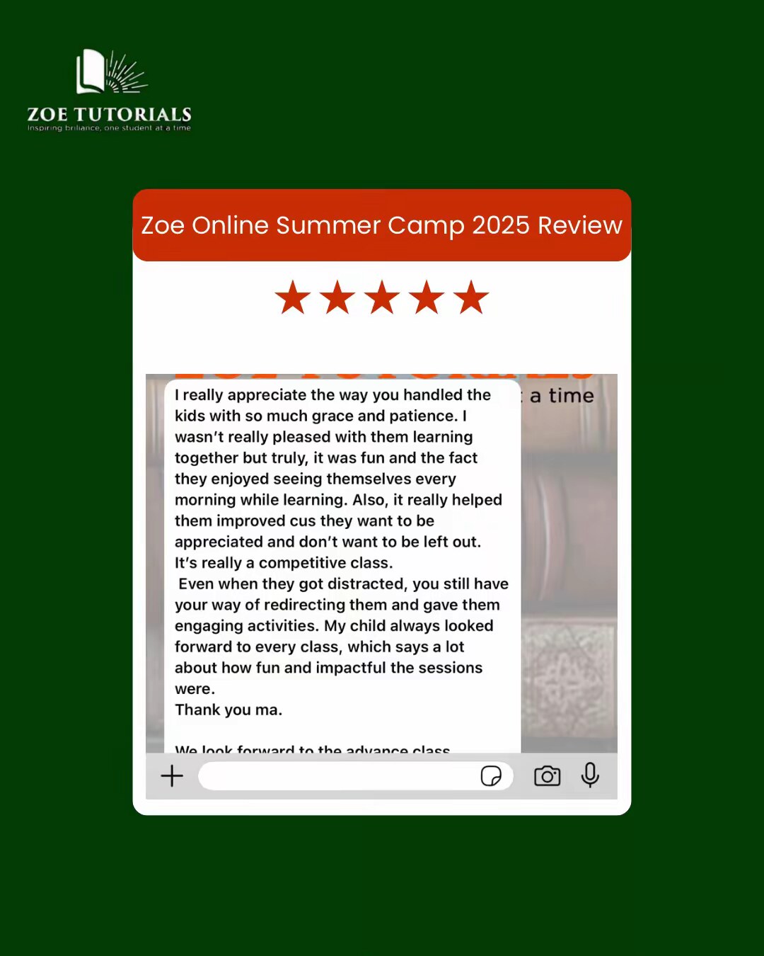 Parent review screenshot 7